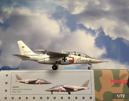 Herpa wings alpha jet - herpa,